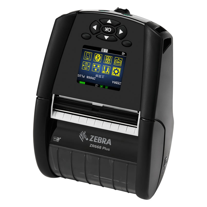 斑马ZR668 PLUS便携式移动打印机